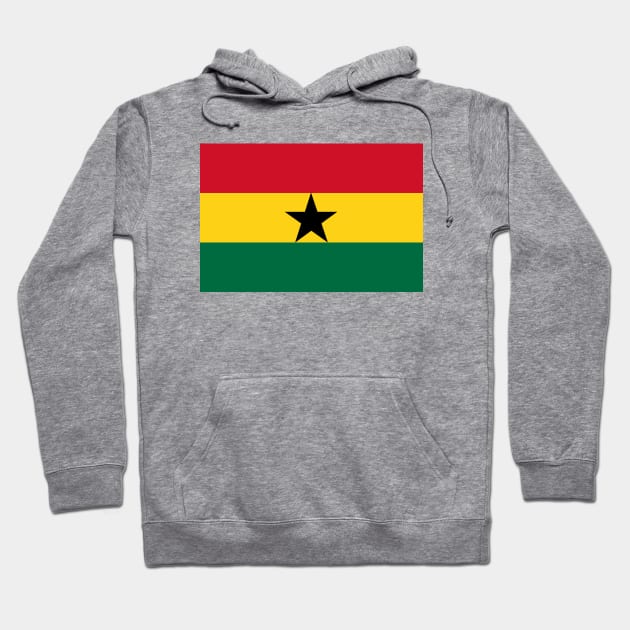 Flag of Ghana Hoodie by COUNTRY FLAGS